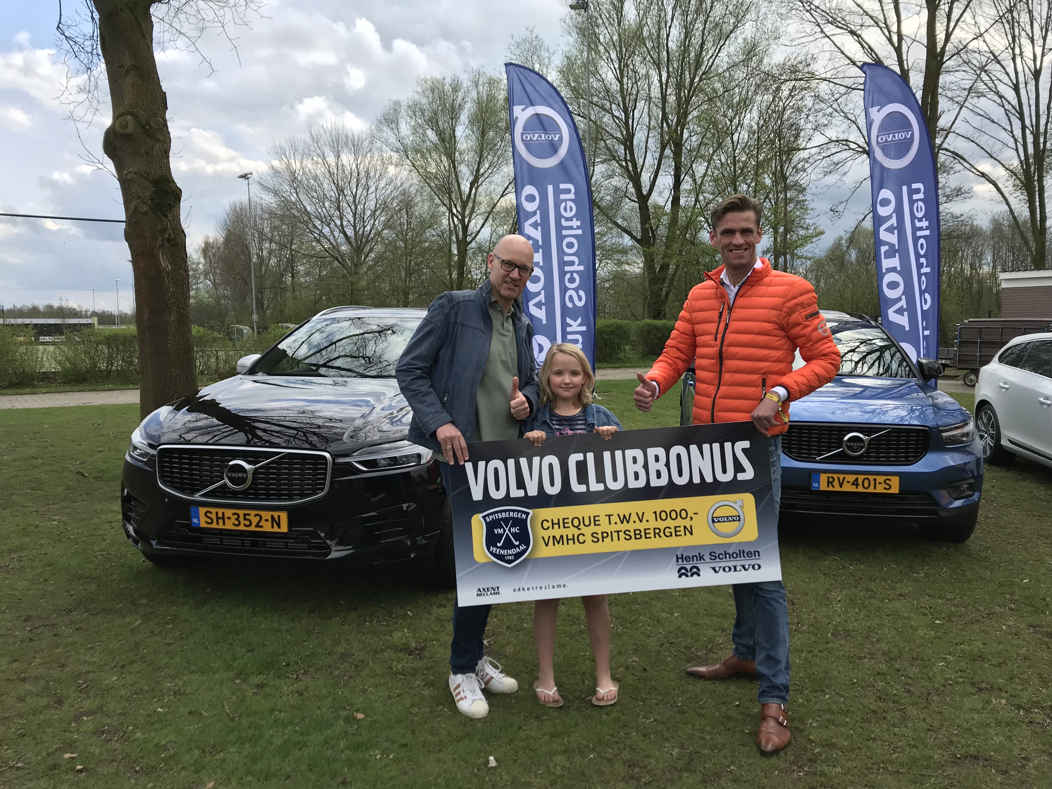 Eerste €1.000 van Volvo Club Actie